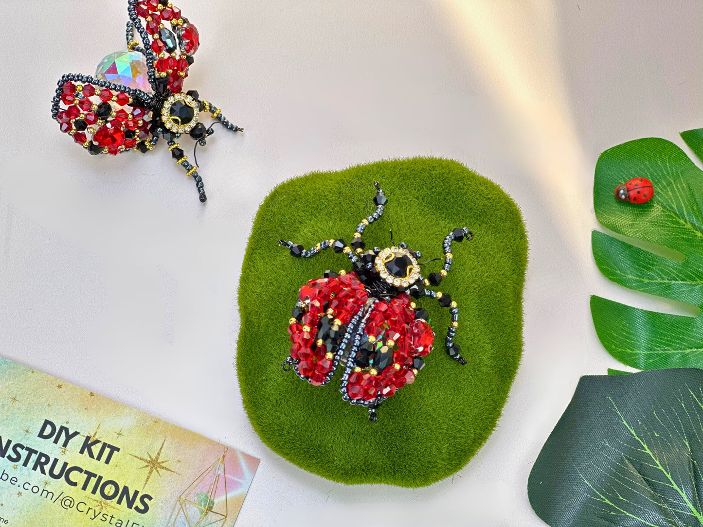 Beetle / Ladybug Suncatcher DIY Kit