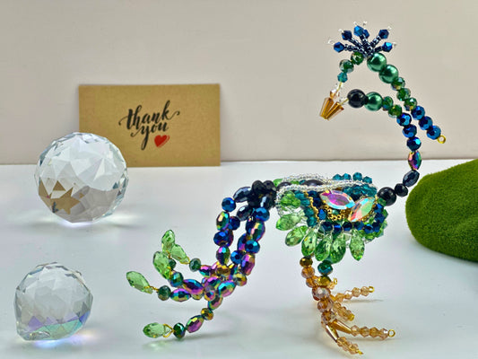 Peacock Suncatcher DIY Kit