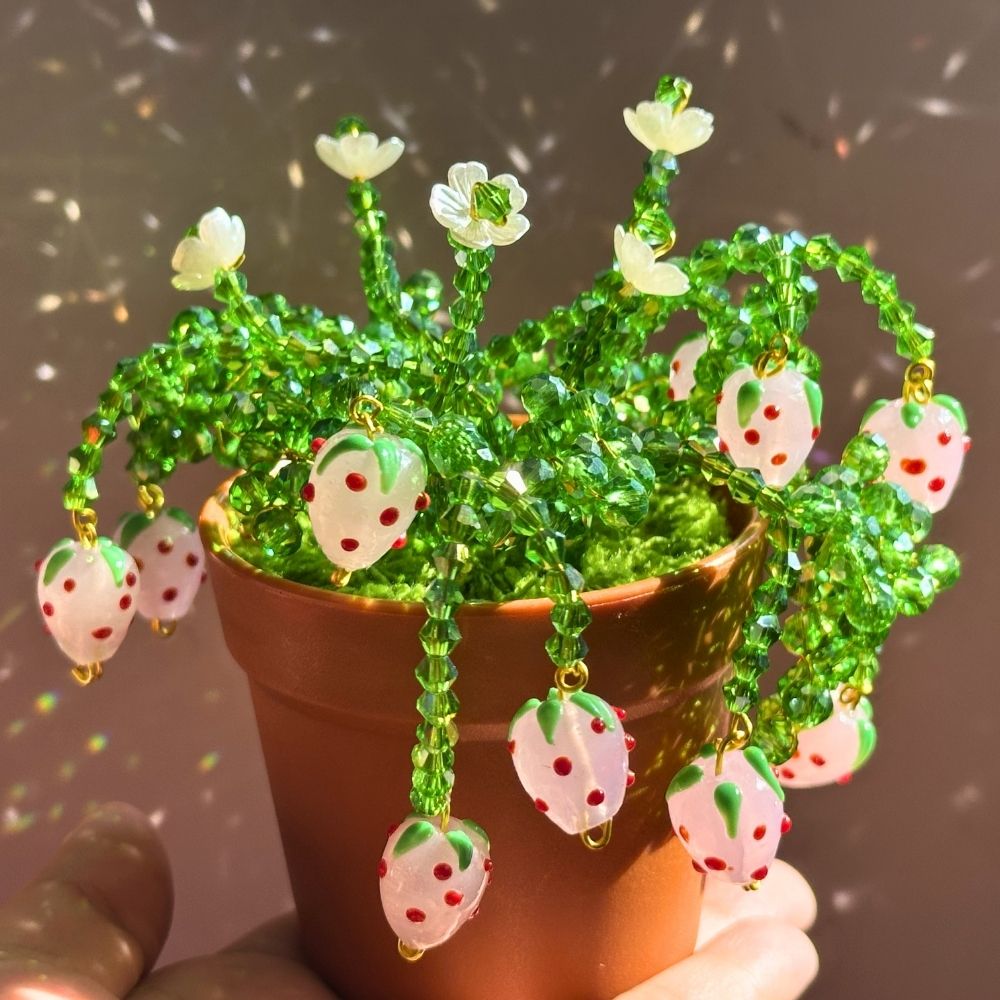 Strawberry Suncatcher DIY Kit