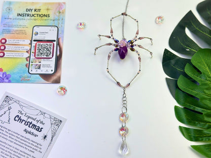 Princess Spider Suncatcher DIY Kit