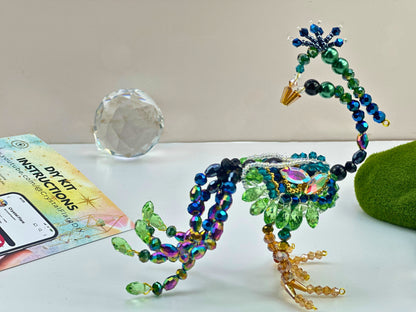Peacock Suncatcher DIY Kit