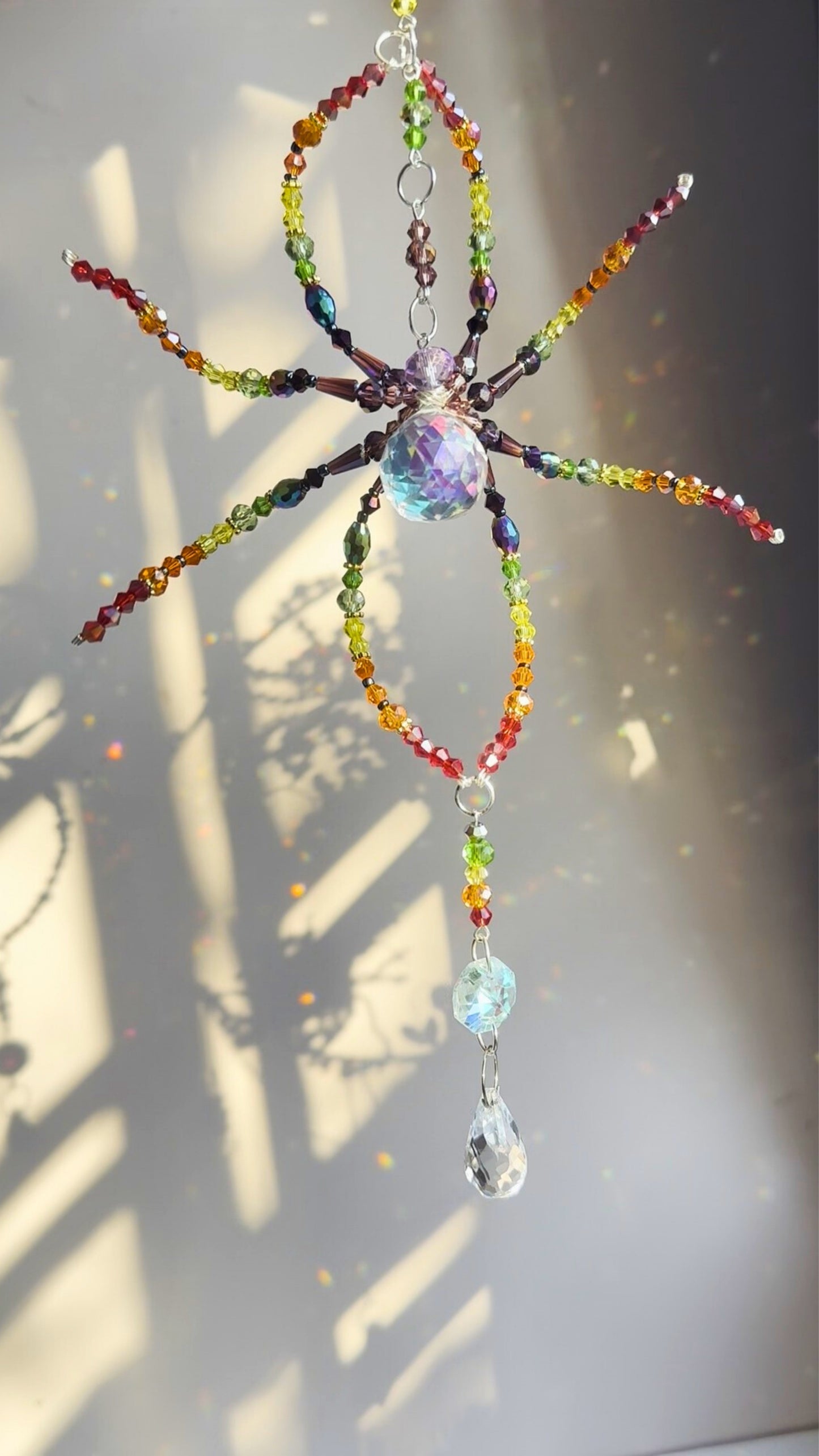 Rainbow Spider Suncatcher DIY Kit