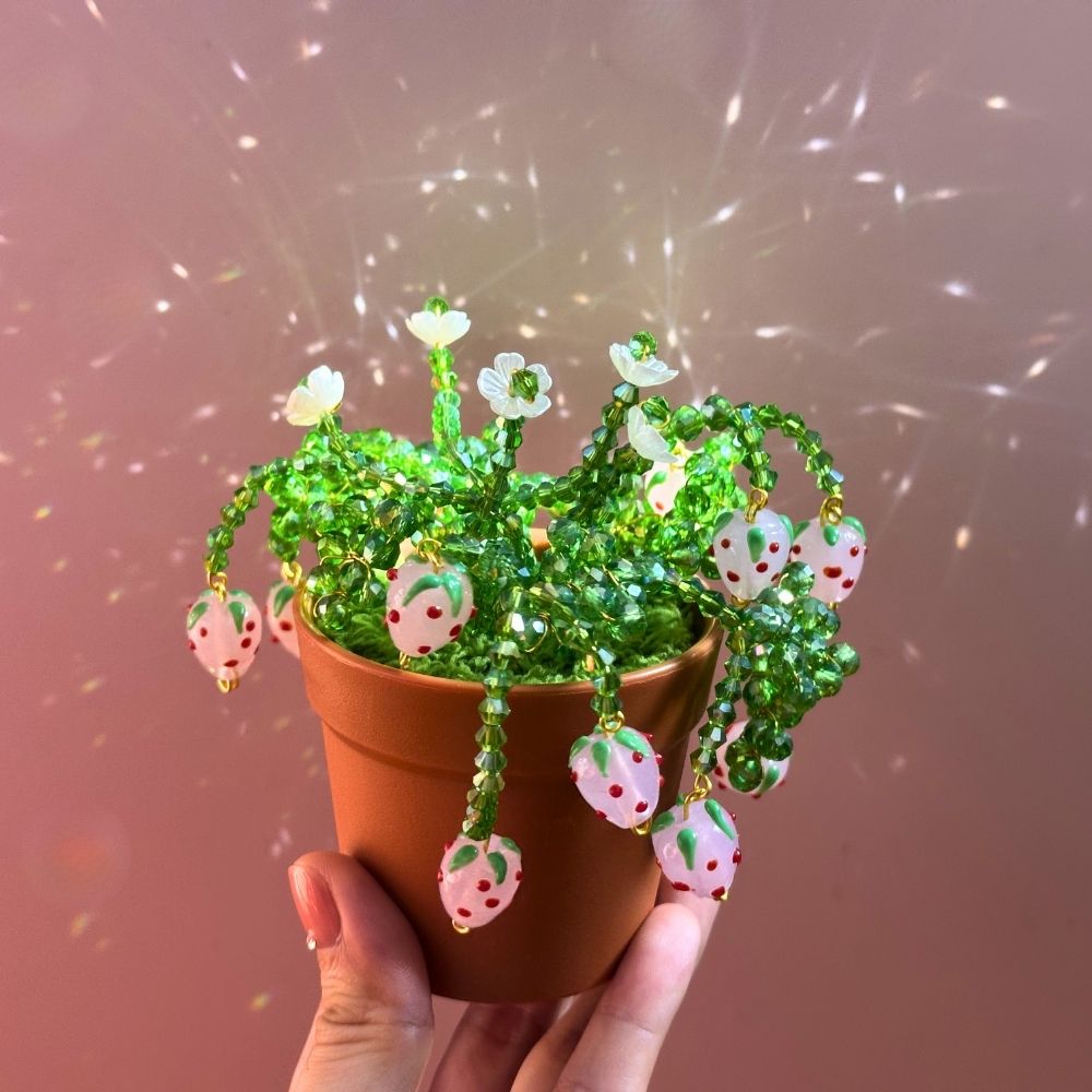 Strawberry Suncatcher DIY Kit