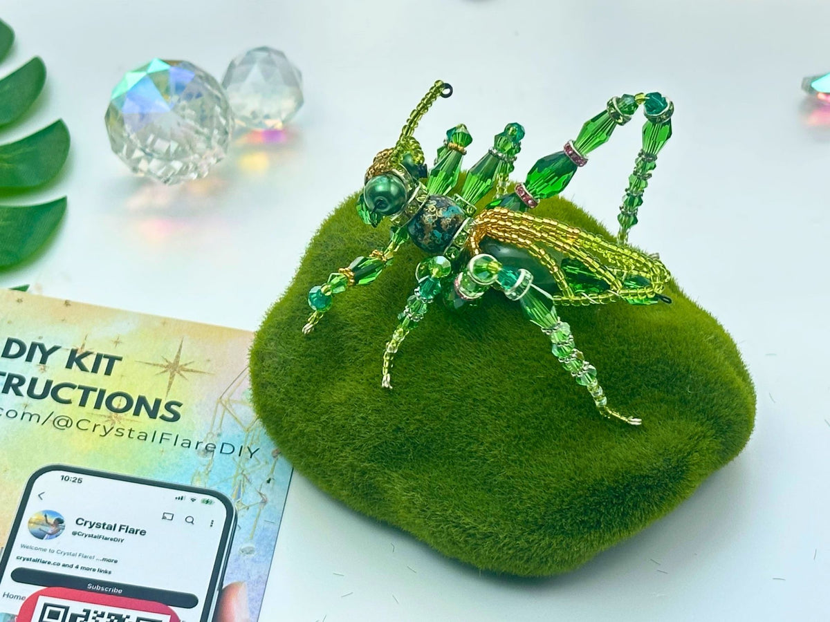 Grasshopper Suncatcher DIY Kit