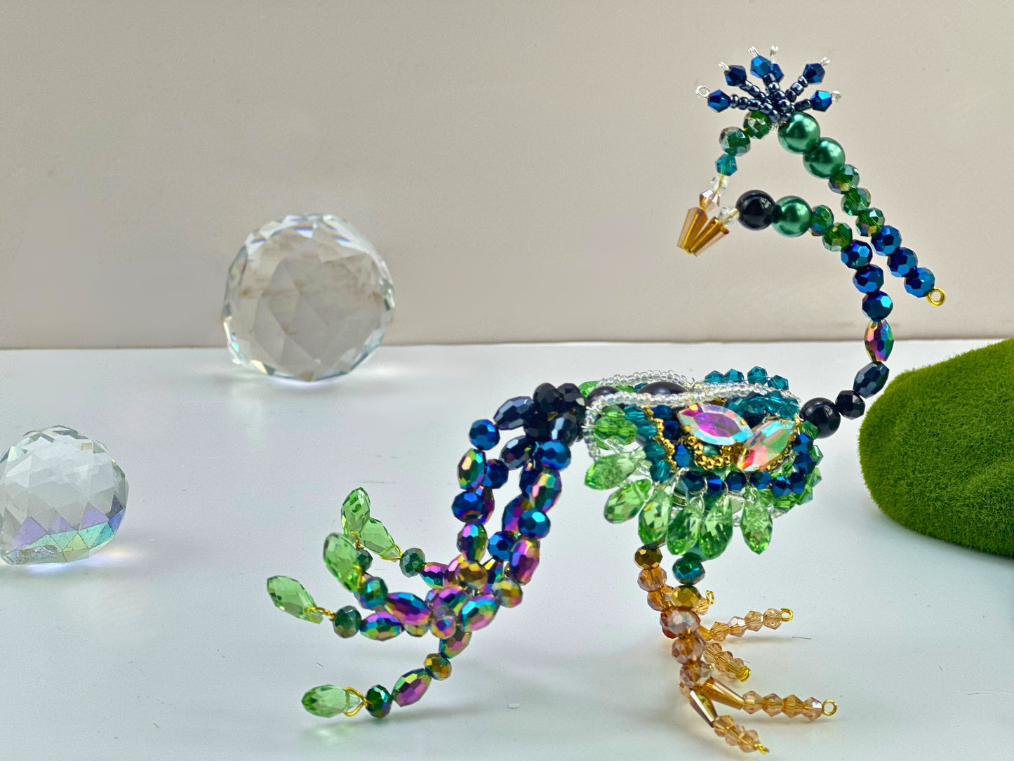 Peacock Suncatcher DIY Kit