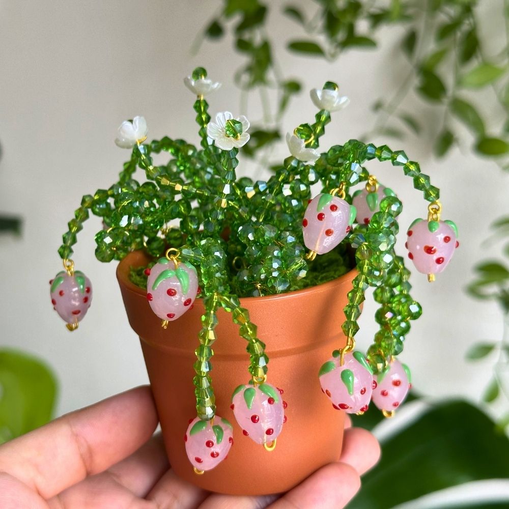 Strawberry Suncatcher DIY Kit