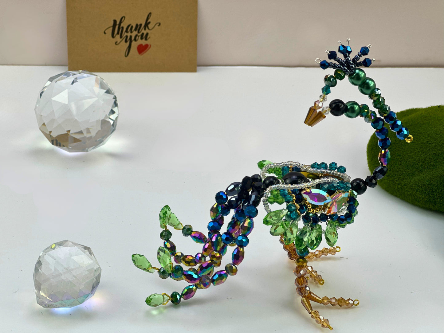 Peacock Suncatcher DIY Kit