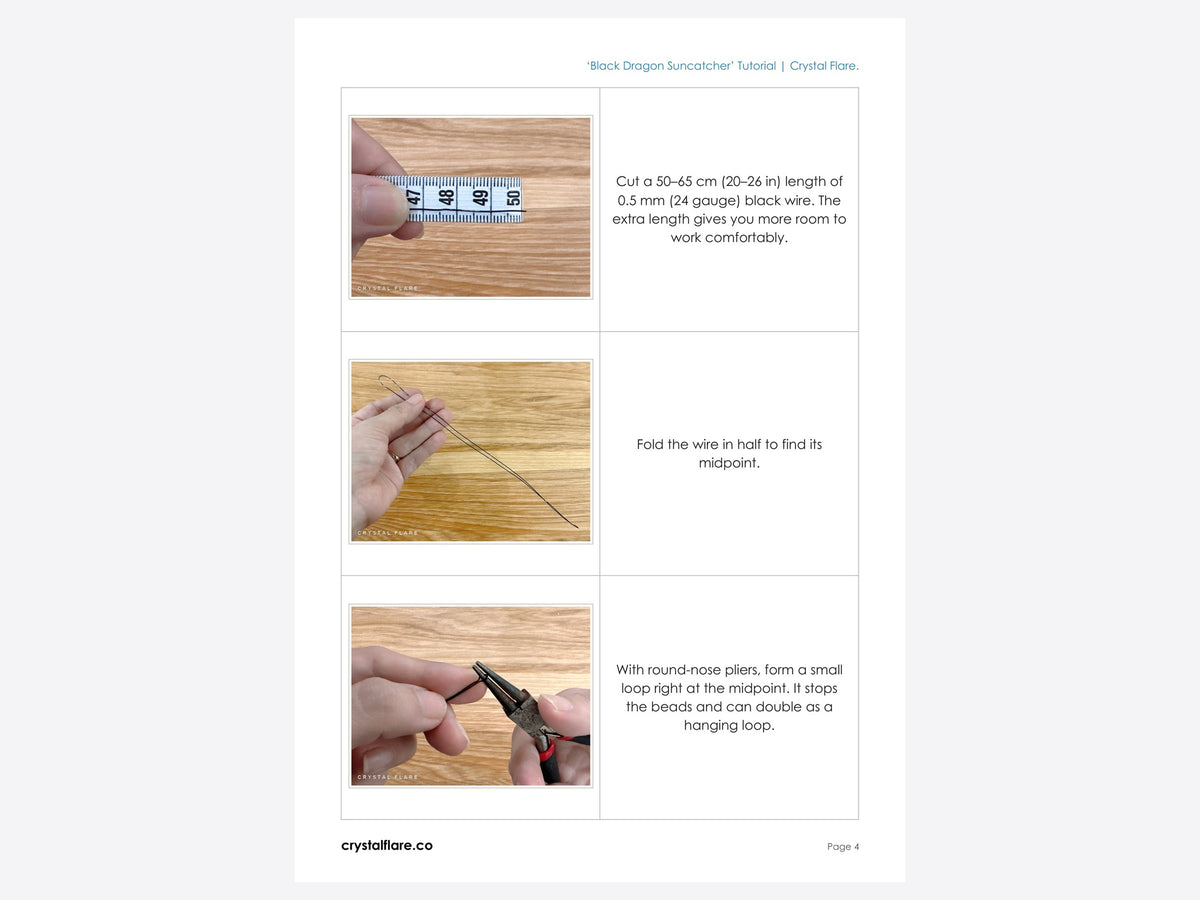 Inside the Black Dragon PDF tutorial - a photographed step page