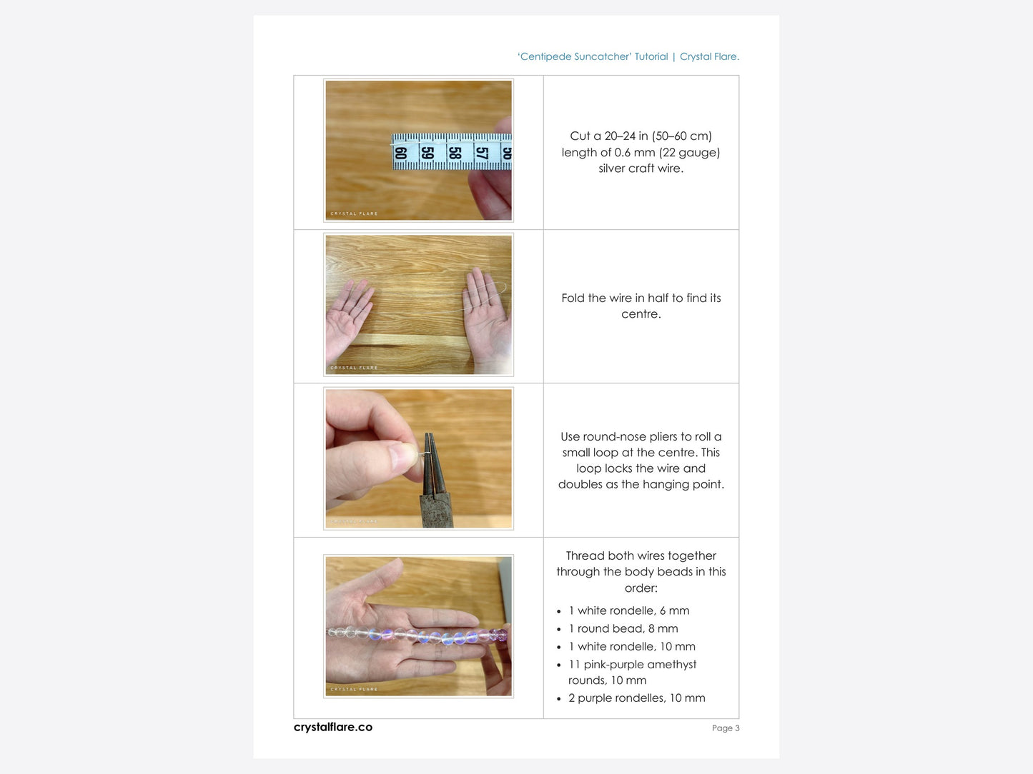 Sample inside page from the Centipede tutorial