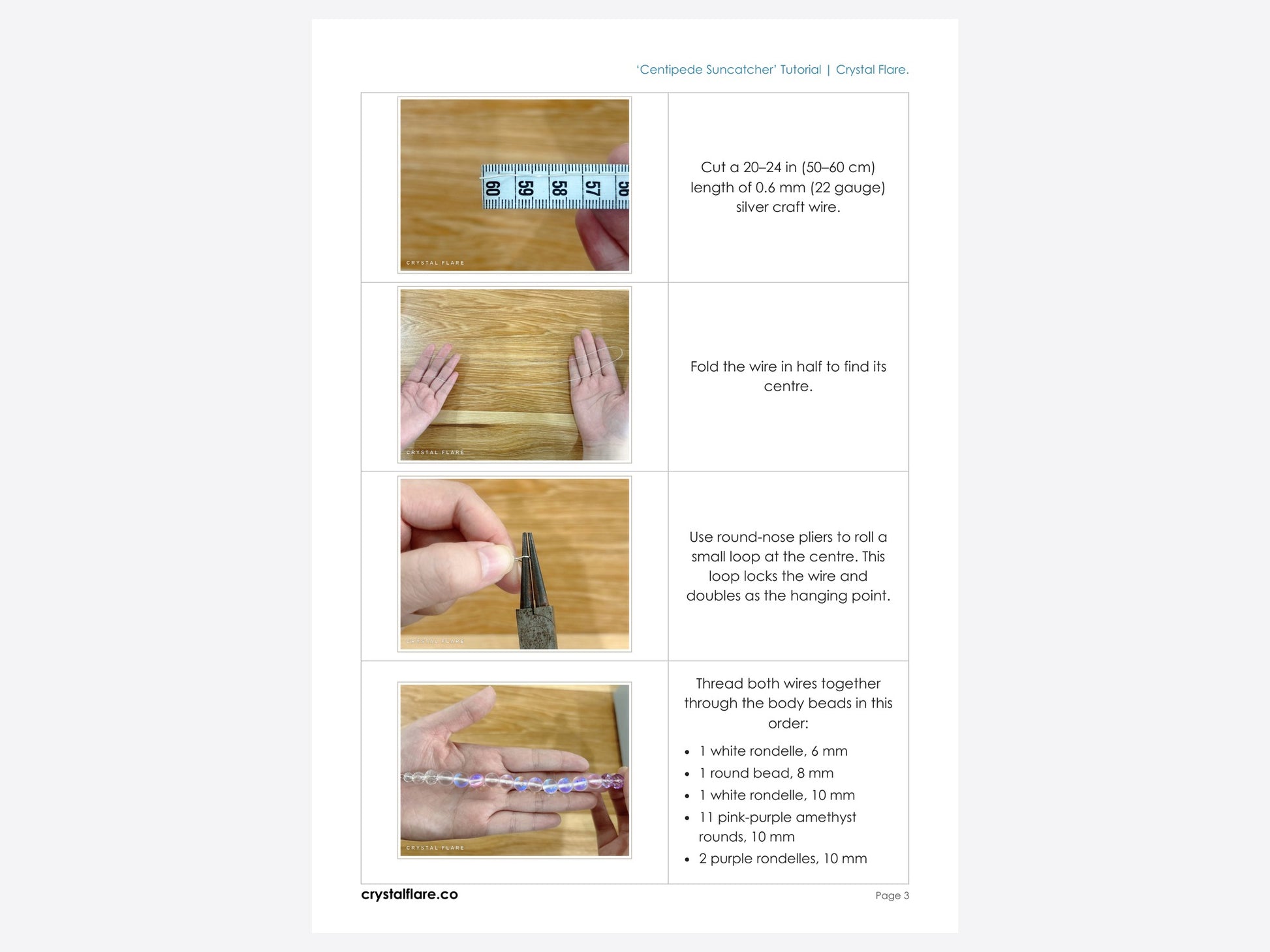 Sample inside page from the Centipede tutorial