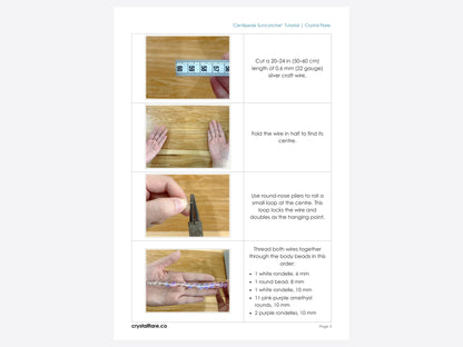 Sample inside page from the Centipede tutorial