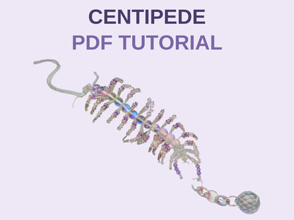Centipede Suncatcher PDF Tutorial