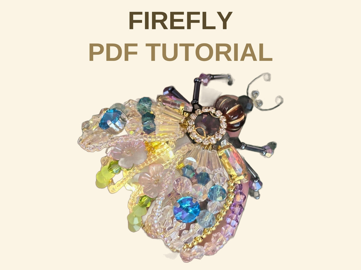 Firefly Suncatcher PDF tutorial cover