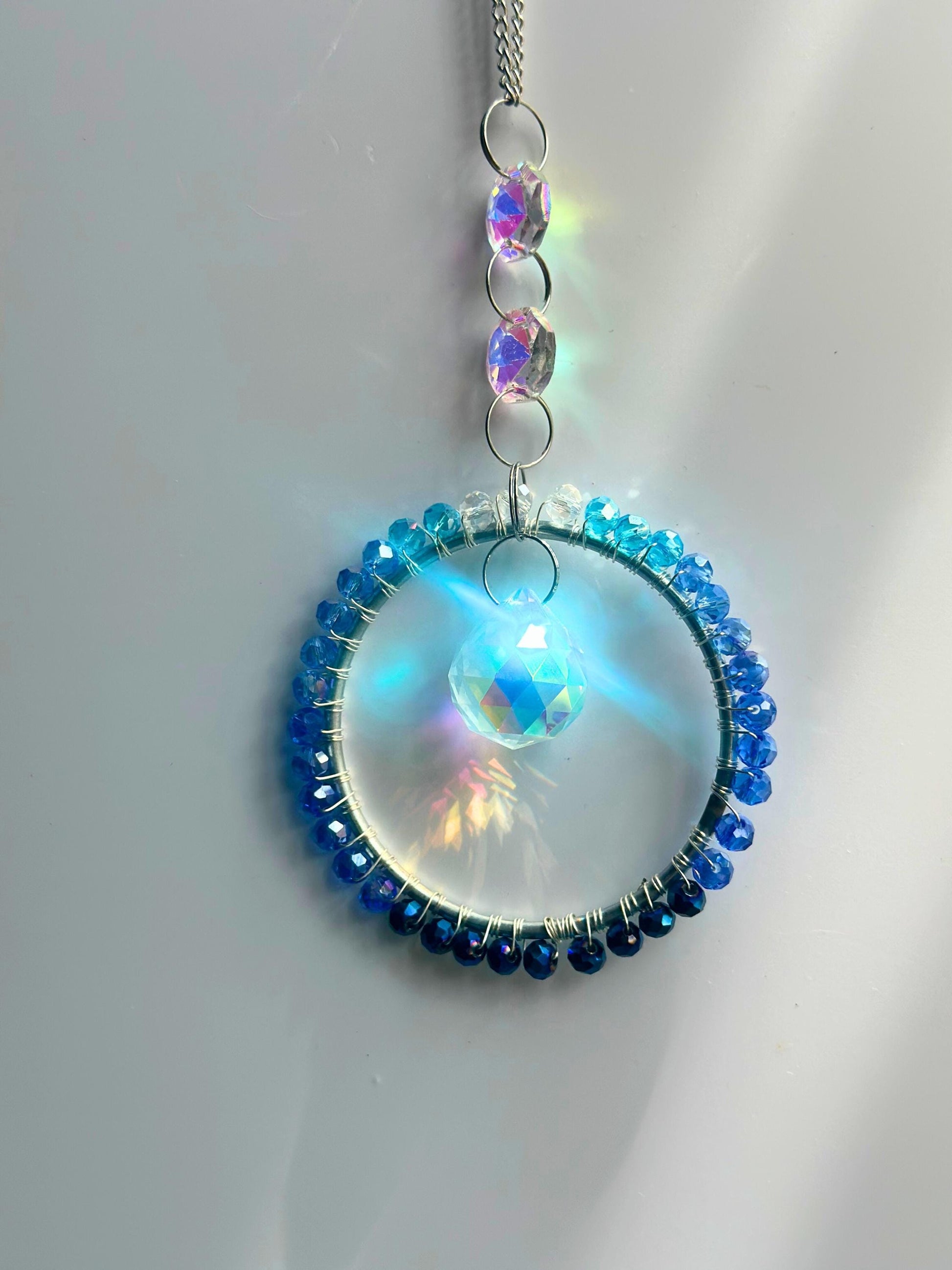 DIY Rainbow Suncatcher Kit - Sparkling Window Decor Project for Kids & Adults