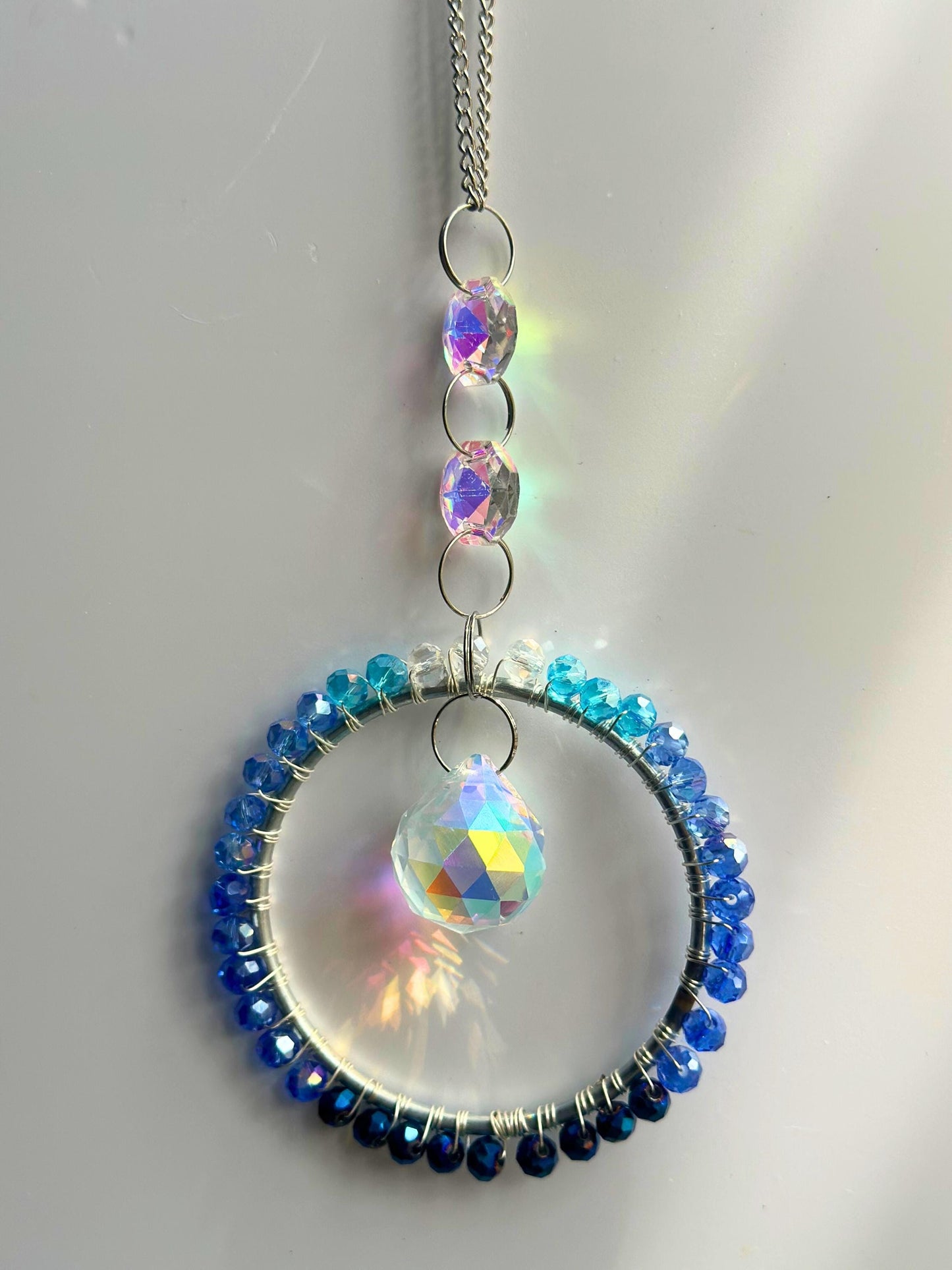 DIY Rainbow Suncatcher Kit - Sparkling Window Decor Project for Kids & Adults