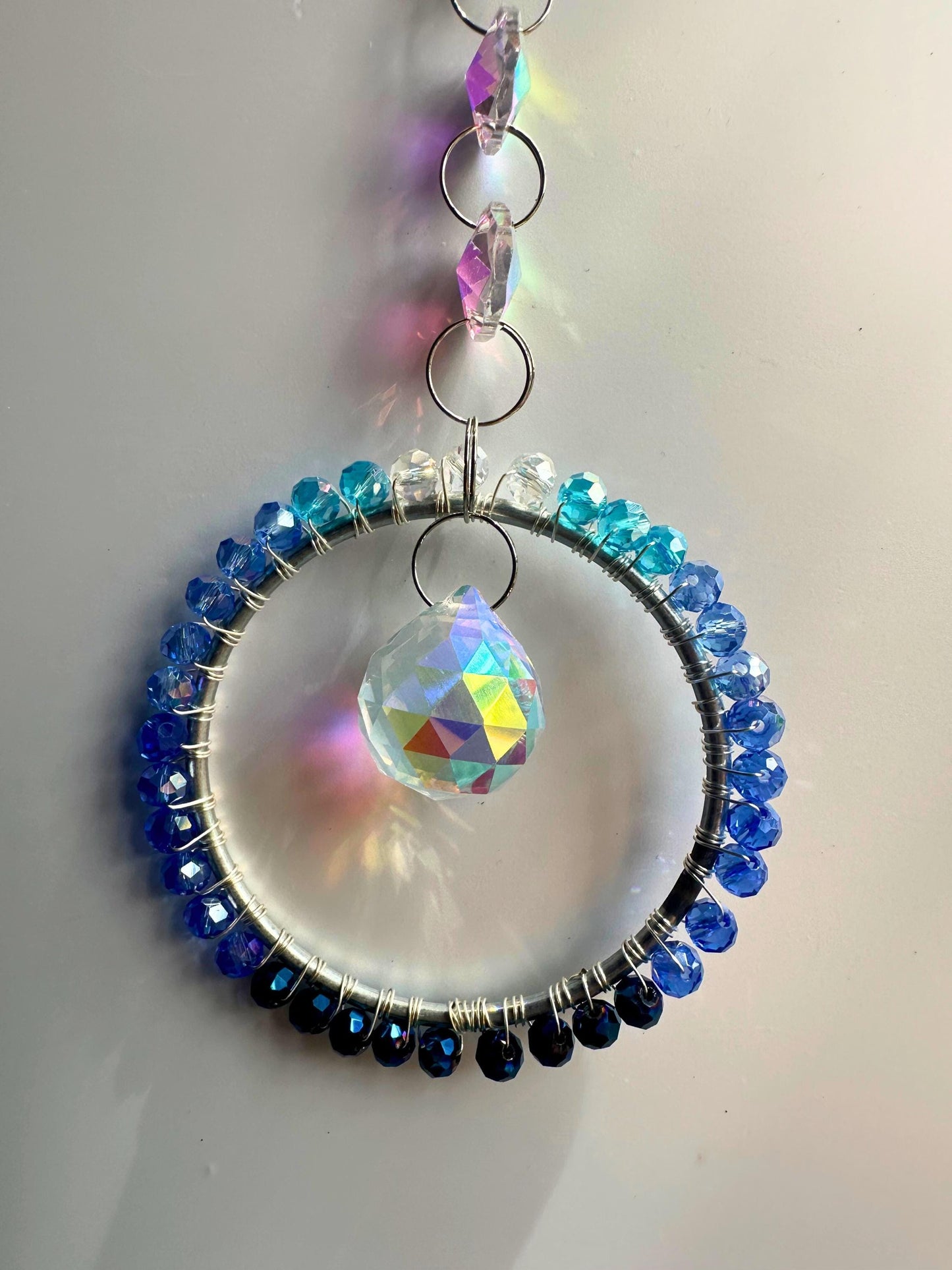 DIY Rainbow Suncatcher Kit - Sparkling Window Decor Project for Kids & Adults
