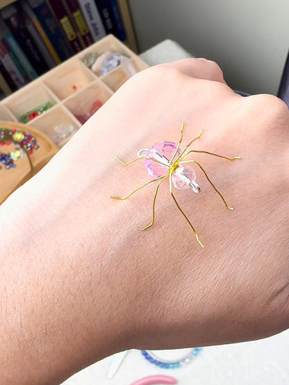 Spider Web Suncatcher DIY Kit: Create Your Own Crystal Window Art