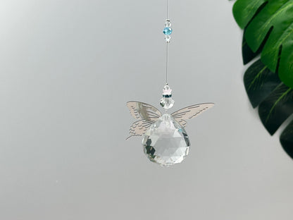 Angel Suncatcher DIY Kit: Crystal Prism Mobile - 3-in-1 Craft