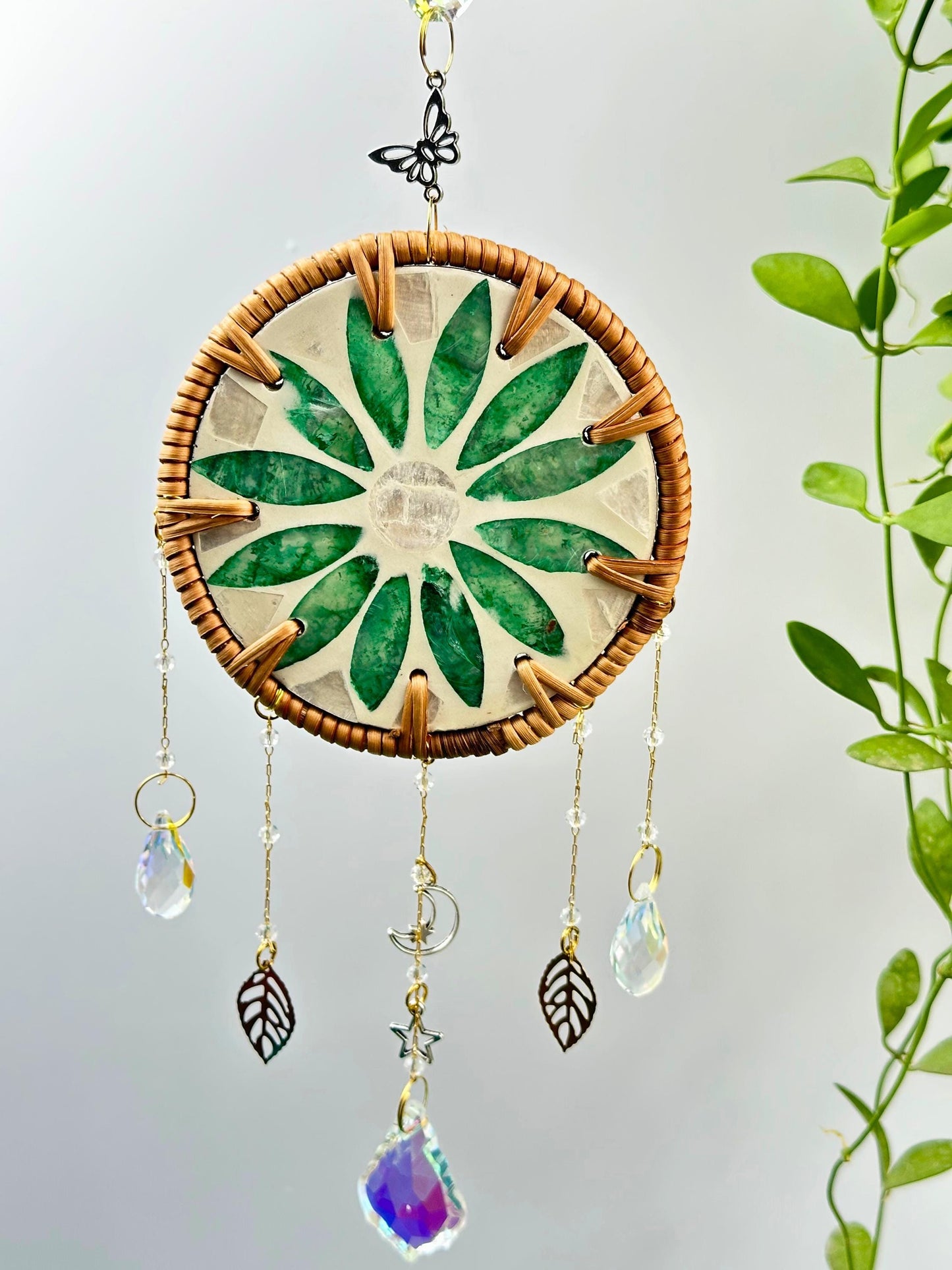 DIY Coaster Suncatcher Kit - Craft Your Unique Suncatcher for Brightening Up Any Space
