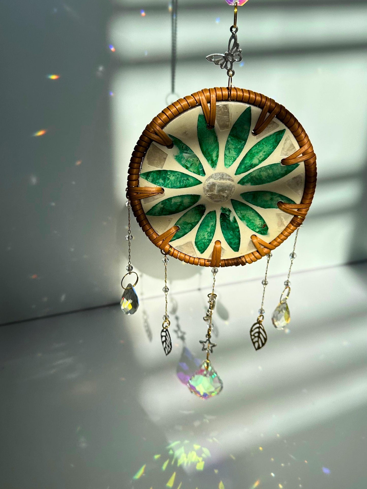 DIY Coaster Suncatcher Kit - Craft Your Unique Suncatcher for Brightening Up Any Space