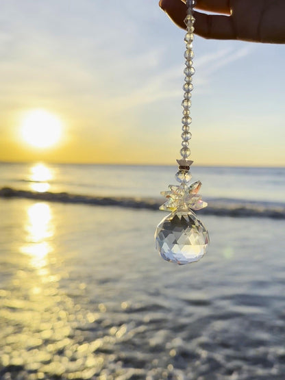 Angel Suncatcher DIY Kit: Crystal Prism Mobile - 3-in-1 Craft