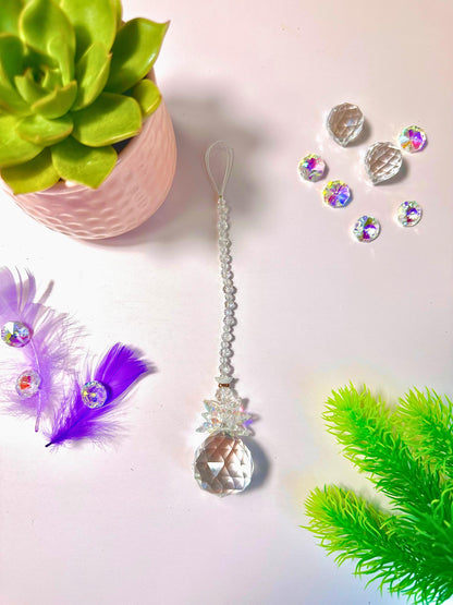 Angel Suncatcher DIY Kit: Crystal Prism Mobile - 3-in-1 Craft