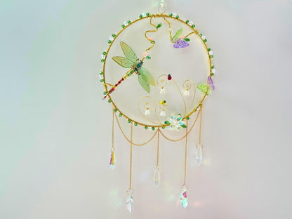 Fairy Garden Suncatcher DIY Kit - Create Your Own Magical Sun Catcher for Home Decor