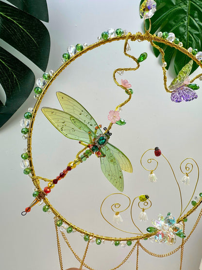 Fairy Garden Suncatcher DIY Kit - Create Your Own Magical Sun Catcher for Home Decor