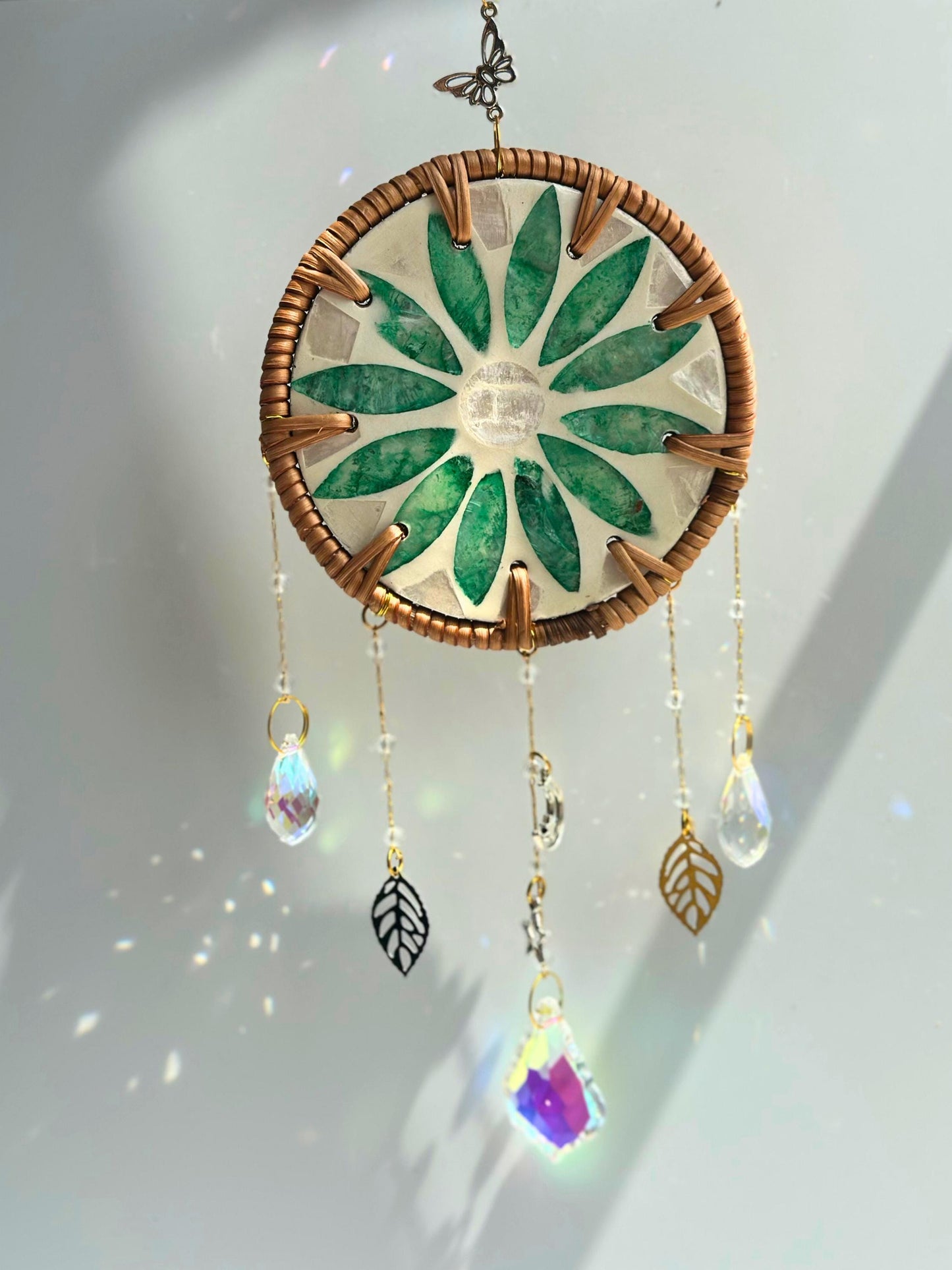 DIY Coaster Suncatcher Kit - Craft Your Unique Suncatcher for Brightening Up Any Space