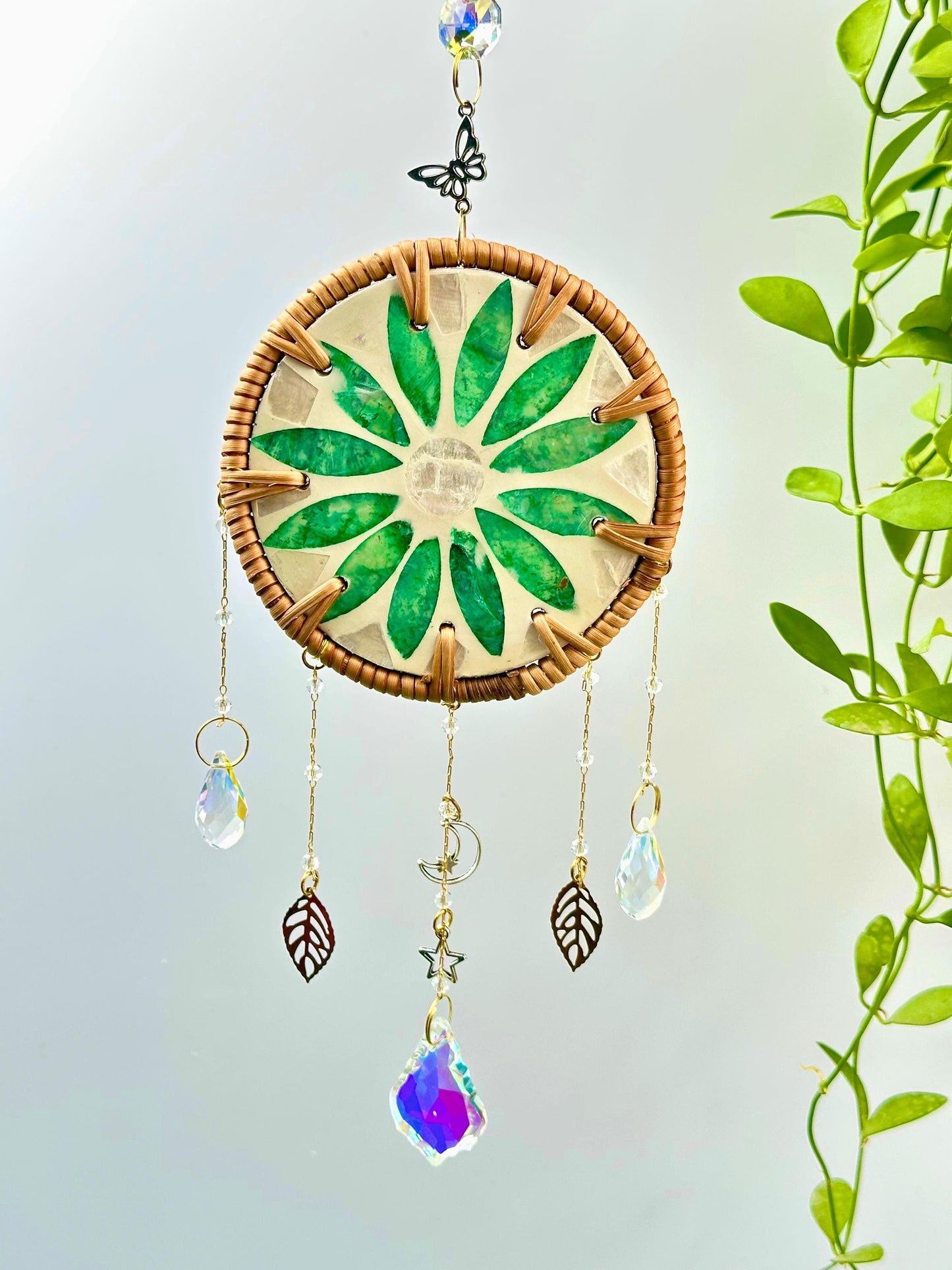 DIY Coaster Suncatcher Kit - Craft Your Unique Suncatcher for Brightening Up Any Space