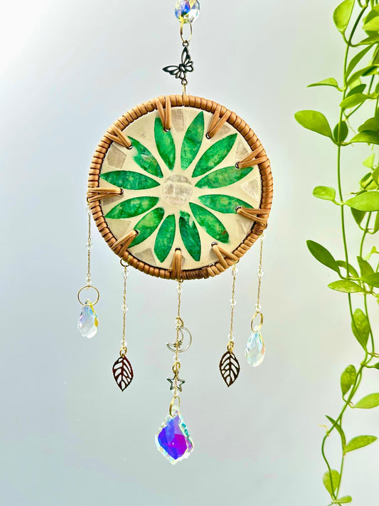 DIY Coaster Suncatcher Kit - Craft Your Unique Suncatcher for Brightening Up Any Space