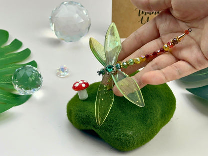 DIY Dragonfly Suncatcher Kit: Beaded Craft for Art Lovers