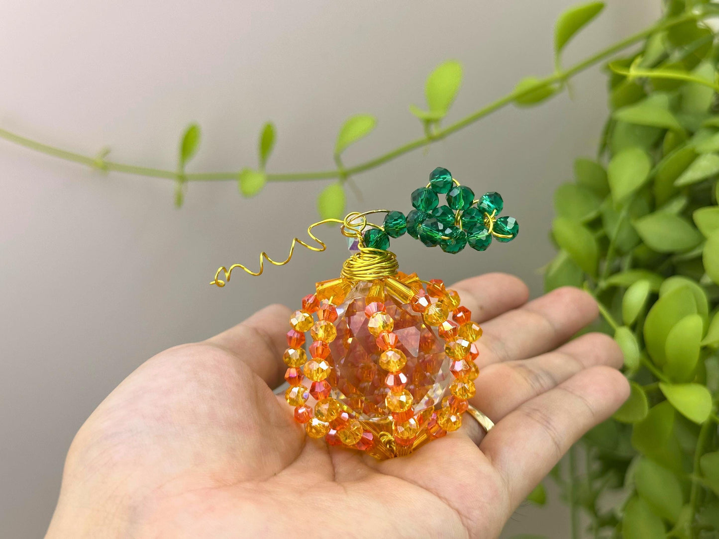 Pumpkin Suncatcher DIY Kit - Craft Your Own Halloween Decor