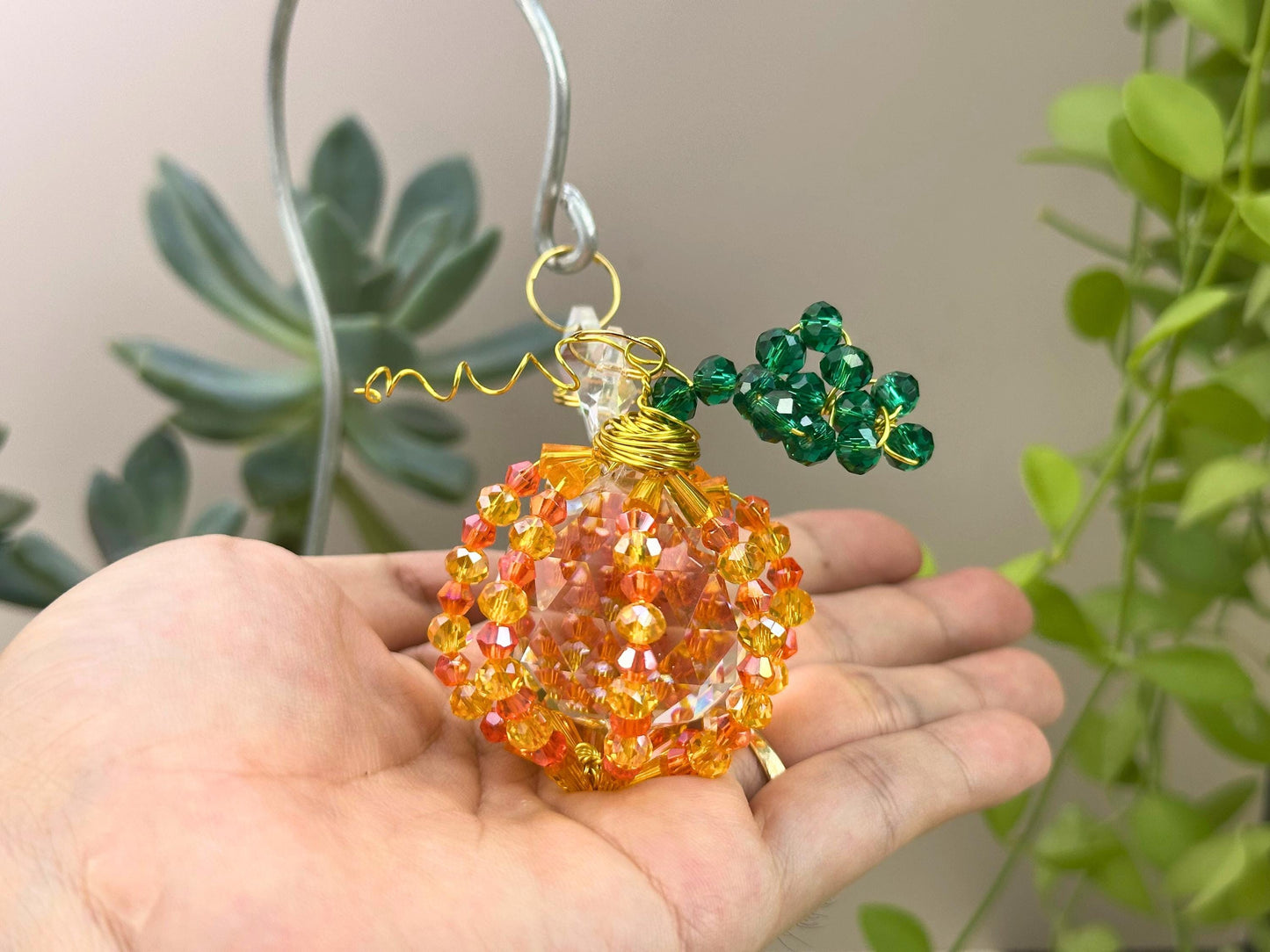 Pumpkin Suncatcher DIY Kit - Craft Your Own Halloween Decor