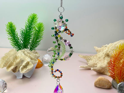 Seahorse Suncatcher DIY Kit - Create Your Own Coastal Decor