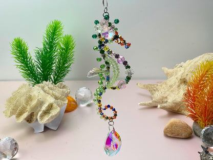 Seahorse Suncatcher DIY Kit - Create Your Own Coastal Decor