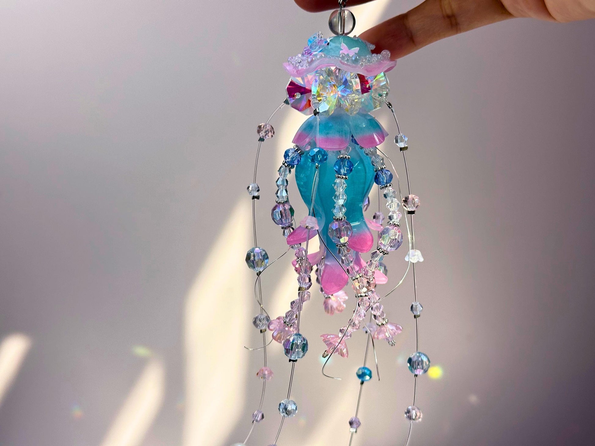 Jellyfish Suncatcher DIY Kit - Create Your Own Ocean Animal Decor