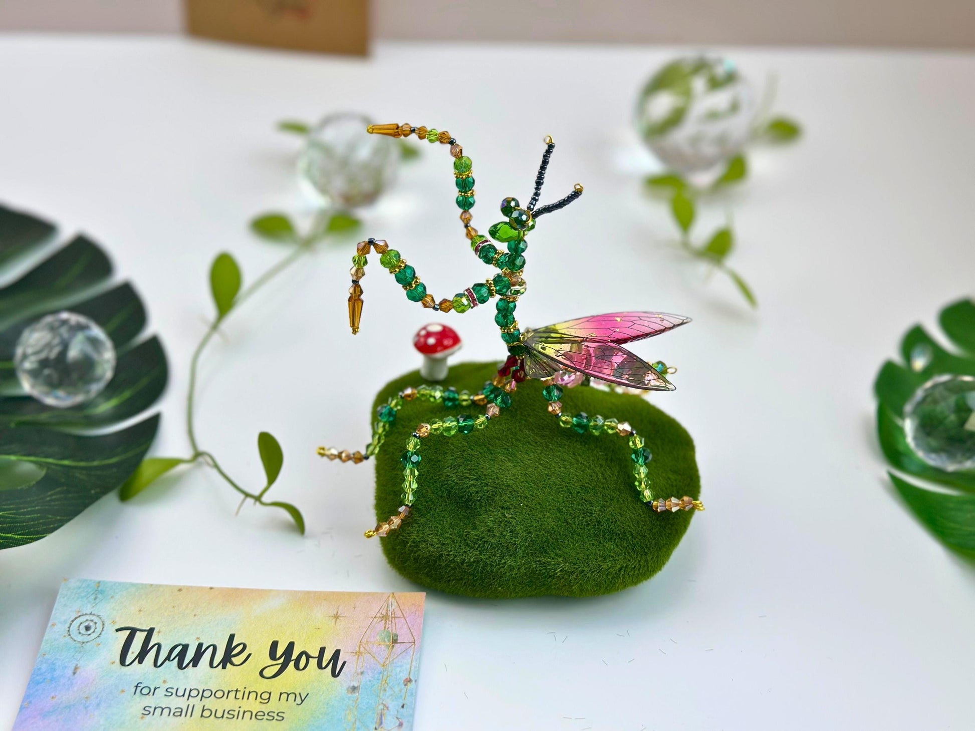 Mantis Suncatcher DIY Kit - Fun and Creative Craft Project for All Ages