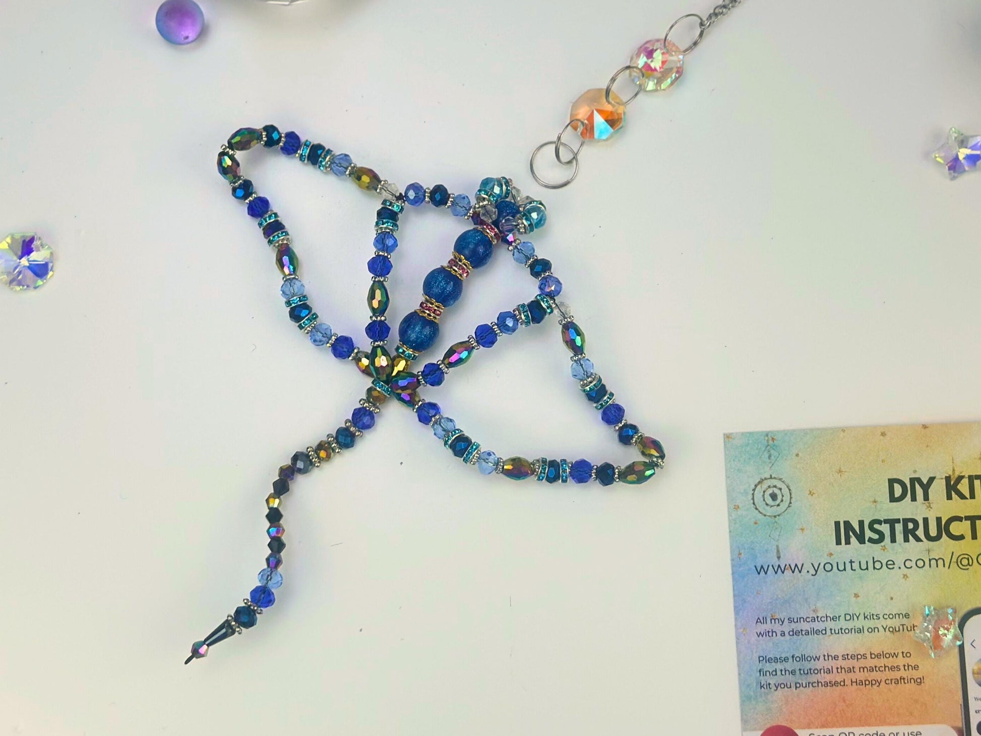 Stingray Suncatcher DIY Kit - Fun Craft Project for Ocean Lovers