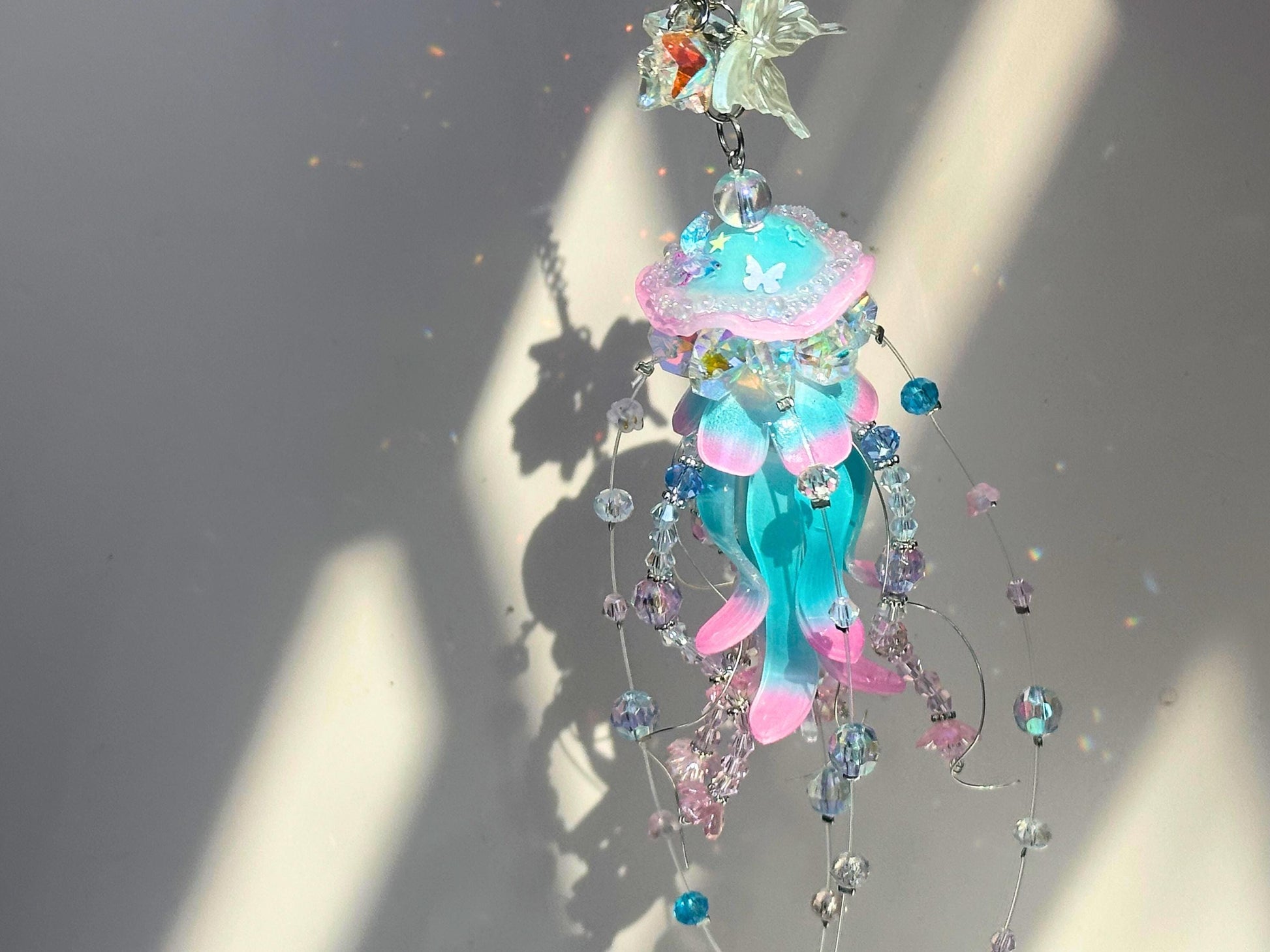 Jellyfish Suncatcher DIY Kit - Create Your Own Ocean Animal Decor