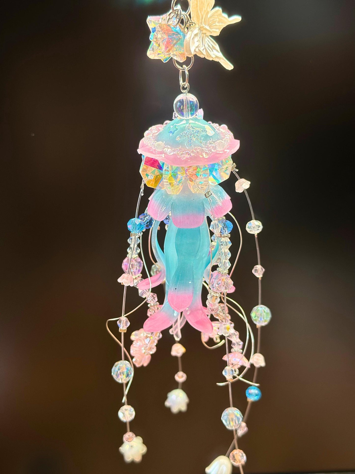 Jellyfish Suncatcher DIY Kit - Create Your Own Ocean Animal Decor