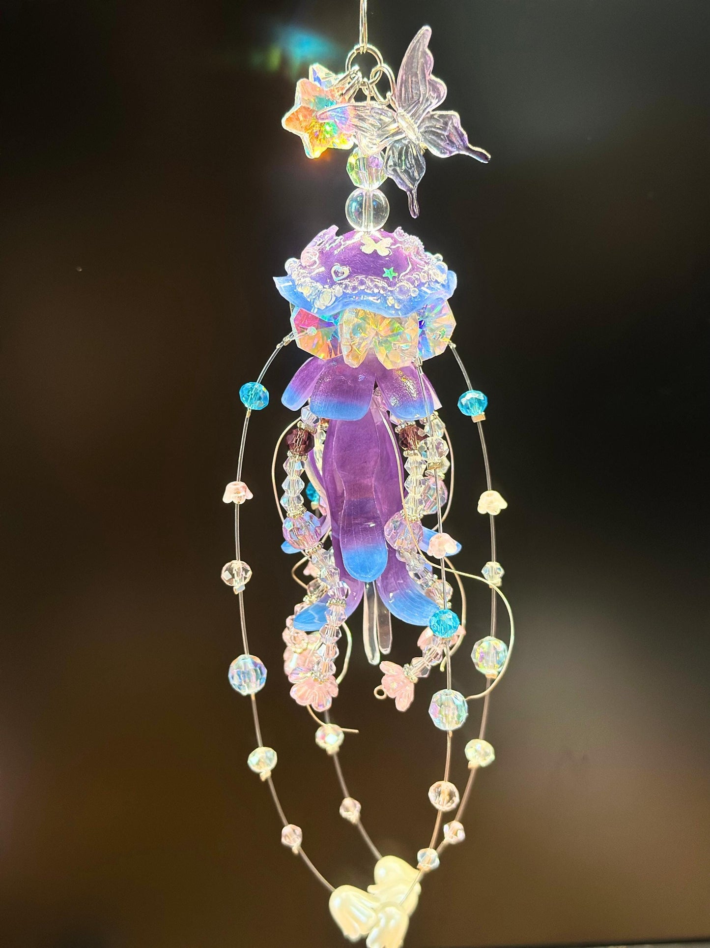 Jellyfish Suncatcher DIY Kit - Create Your Own Ocean Animal Decor