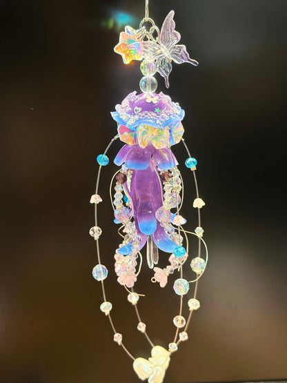 Jellyfish Suncatcher DIY Kit - Create Your Own Ocean Animal Decor