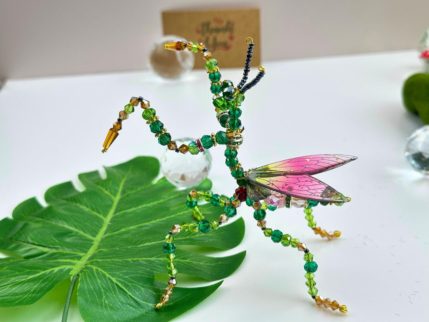Mantis Suncatcher DIY Kit - Fun and Creative Craft Project for All Ages