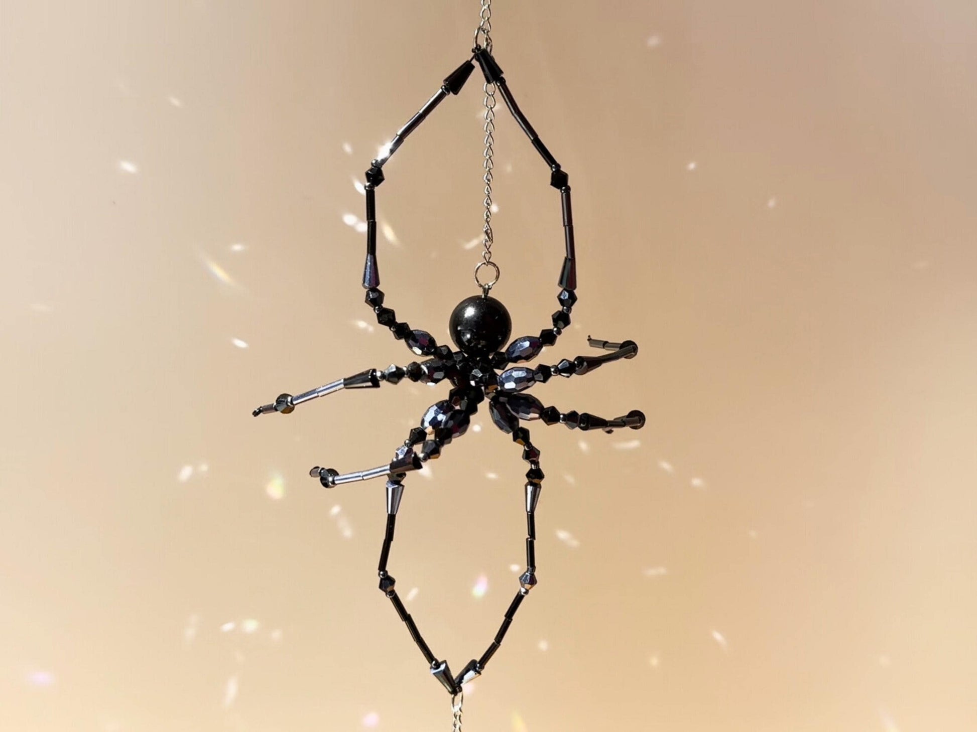 Christmas Spider Suncatcher DIY Kit - Create Your Own Christmas & Halloween Decor