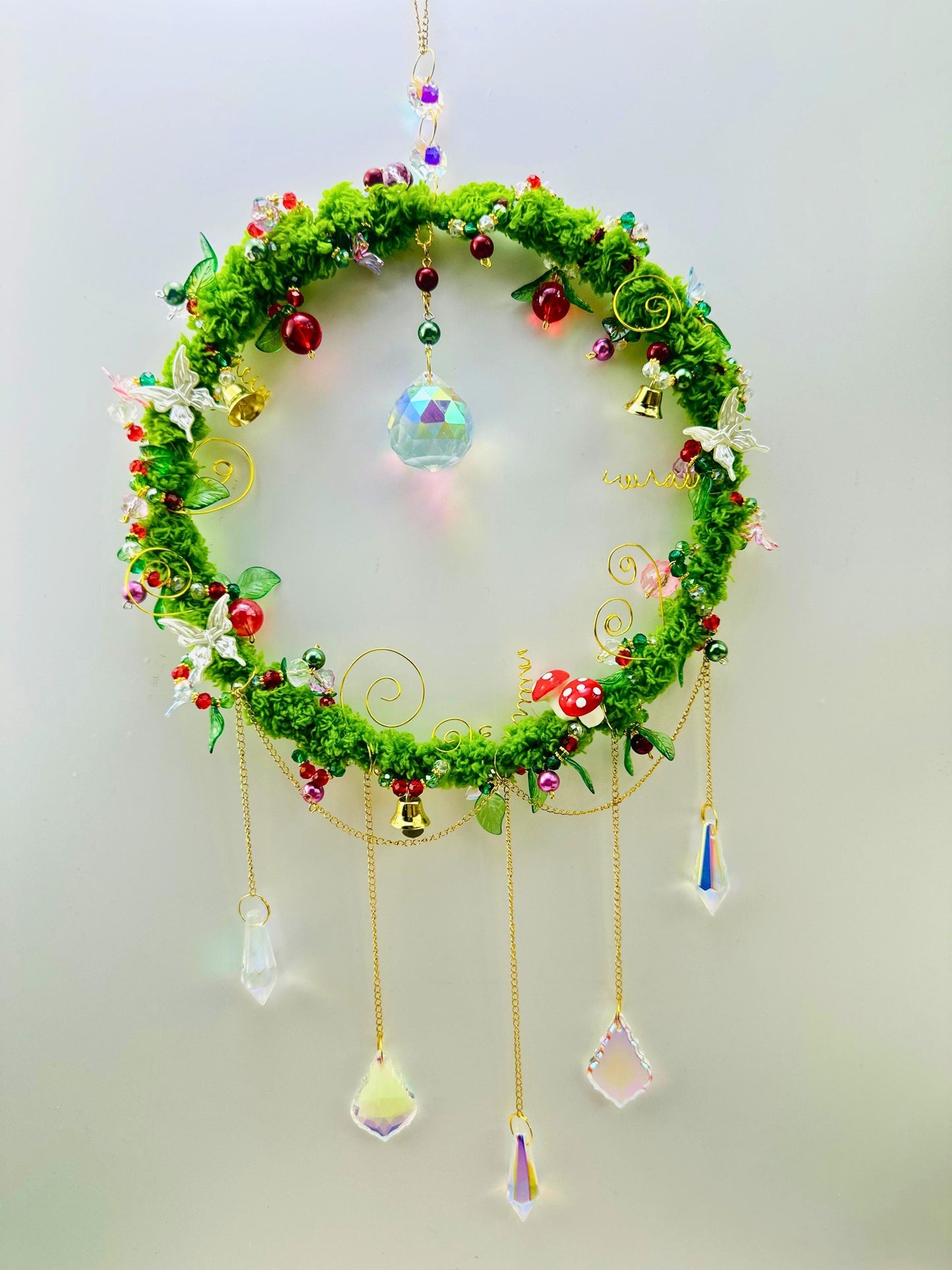 Eden Garden Suncatcher DIY Kit: Create a Peaceful Nature-Inspired Holiday Decor