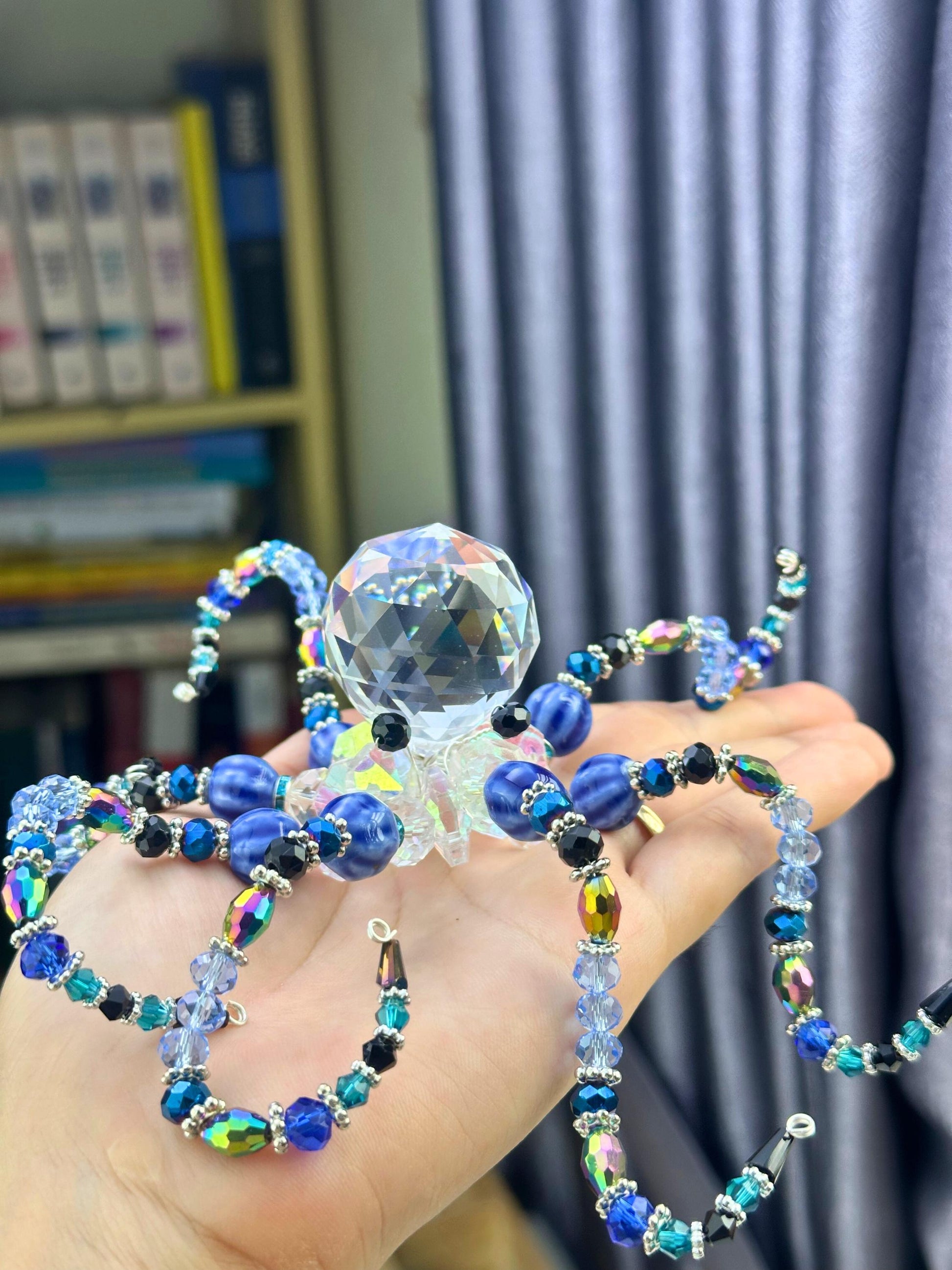 Octopus Suncatcher DIY Kit - Create Your Own Unique Ocean Decor