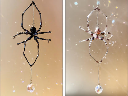 Christmas Spider Suncatcher DIY Kit - Create Your Own Christmas & Halloween Decor