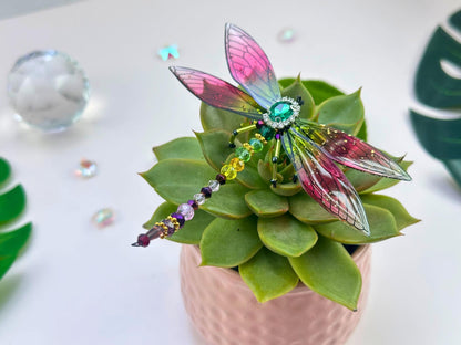 DIY Dragonfly Suncatcher Kit: Beaded Craft for Art Lovers