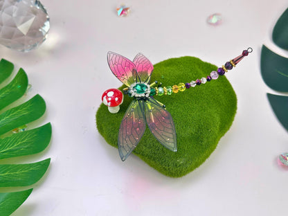 DIY Dragonfly Suncatcher Kit: Beaded Craft for Art Lovers
